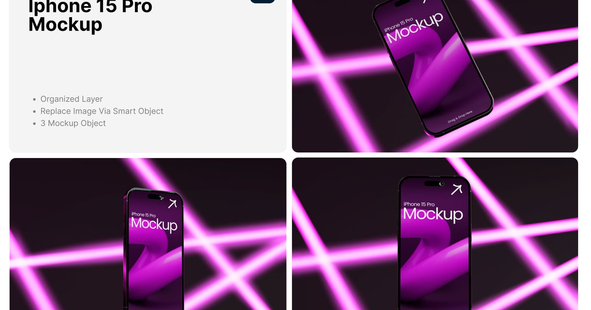 Iphone 15 Pro Mockup（394388）-技能树